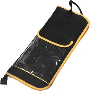 Portable Drumstick Organizer Bag with Shoulder Strap Capacity Percussion Carrying Case for Drum Practice Supplies Stylish Design for Musicians the Go