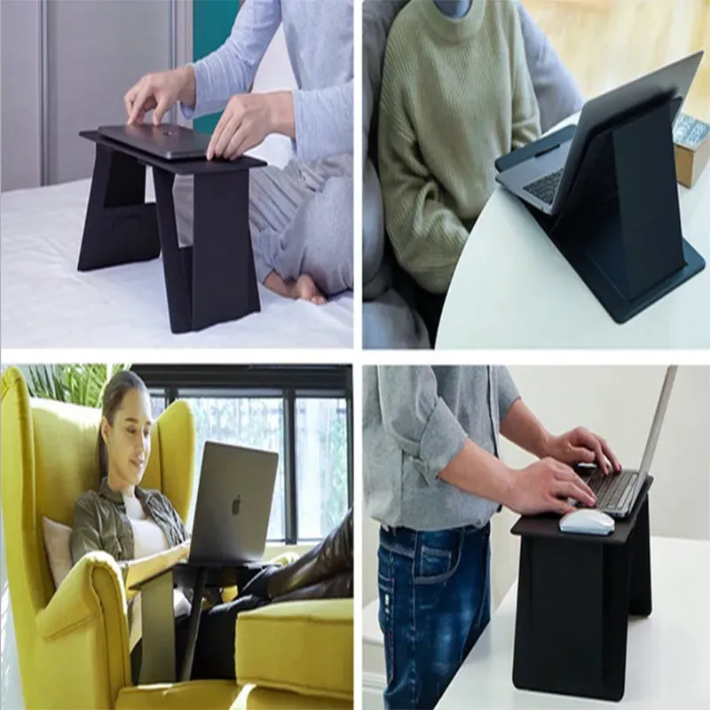 Portable Foldable Laptop Stand Plastic Laptop desk stand