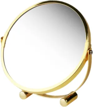 Portable Makeup Mirror Rotating Table Mirror Perfect for Bathroom Bedroom Travel Shaving Cosmetics