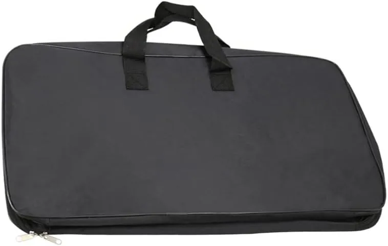 Portable Music Stand Storage Bag: Musical Score Organizer Case Musical Stand Rack Oxford Cloth Carrying Pouch Black