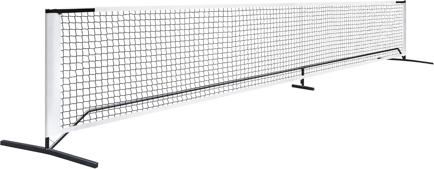 Portable Picklenet Pickleball Net Set System, Pickleball Nets Portable Outdoor Picklenet with Metal Frame Stand and Strong PVC Net, Carrying Bag Included