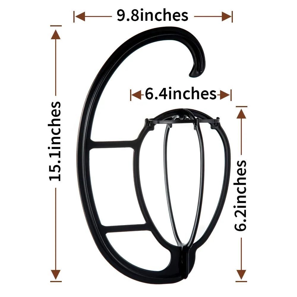 Portable Wig and Hair Topper Hanger