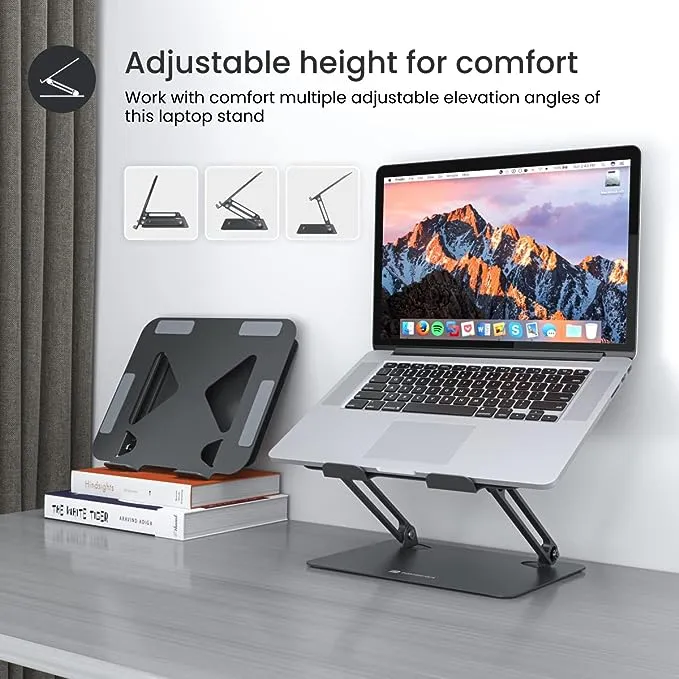 Portronics My Buddy K7 Portable Laptop Stand