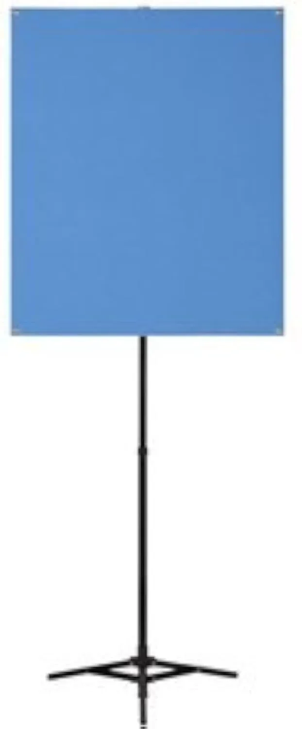 PPBSS-LB BDG Photo Stand with Light Blue Backdrop, Portable