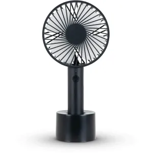 Prinetti Portable Handheld Rechargeable Fan - Variant White & Black
