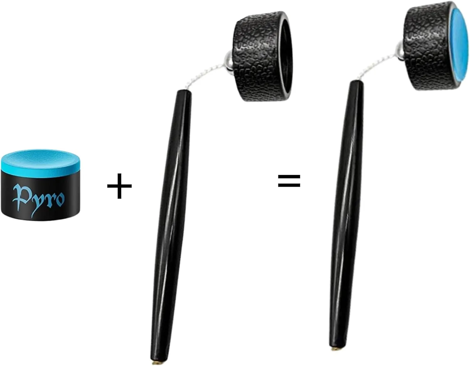 Pro Series Circle Pool Chalk Holder - for Use with TAOM Pyro or TAOM V10 Chalk