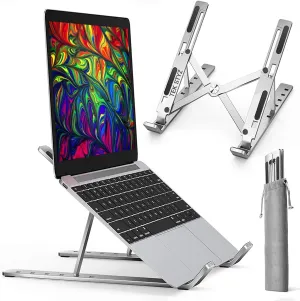 PRO Stand Compatible with HTC O2 XDA Trion Durable Adjustable Desktop Holder, Portable, up to 21" Screens and 50 pounds! [Silver]