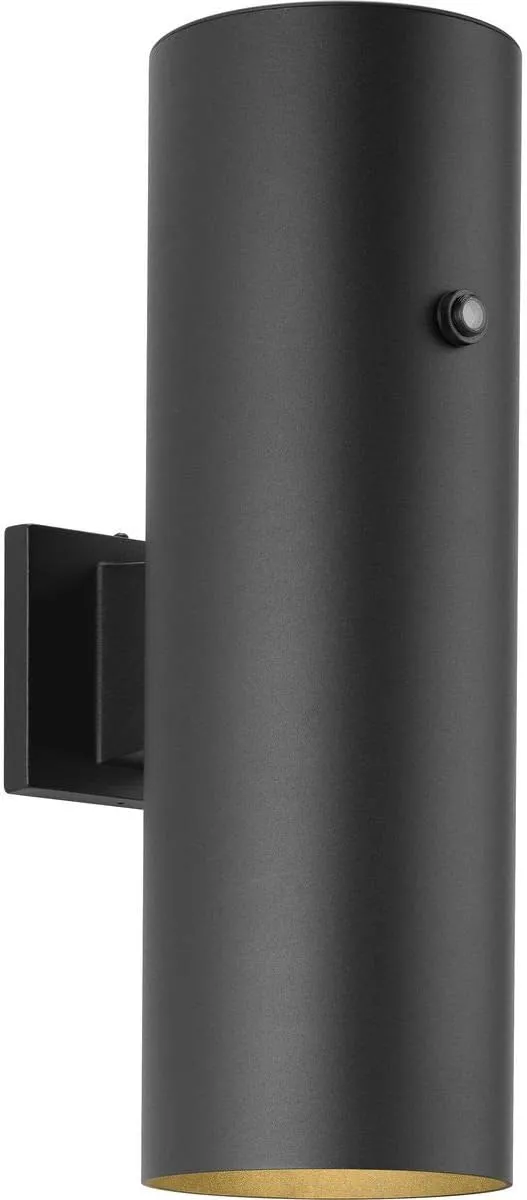 Progress Lighting P550104-031-30 6IN CYL RNDS Cylinder, 18.00x6.00x8.94, Black