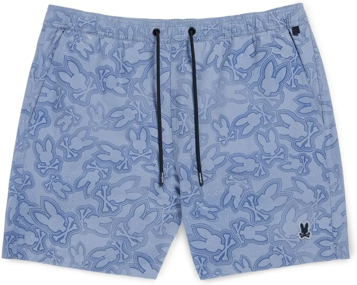 Psycho Bunny Men's Palmview Hydrochromic Swim Trunk
