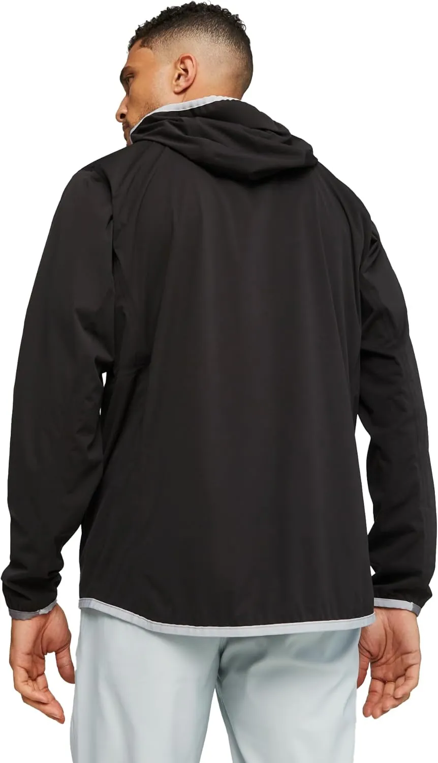 PUMA Men's Drylbl Packable Rain Jacket