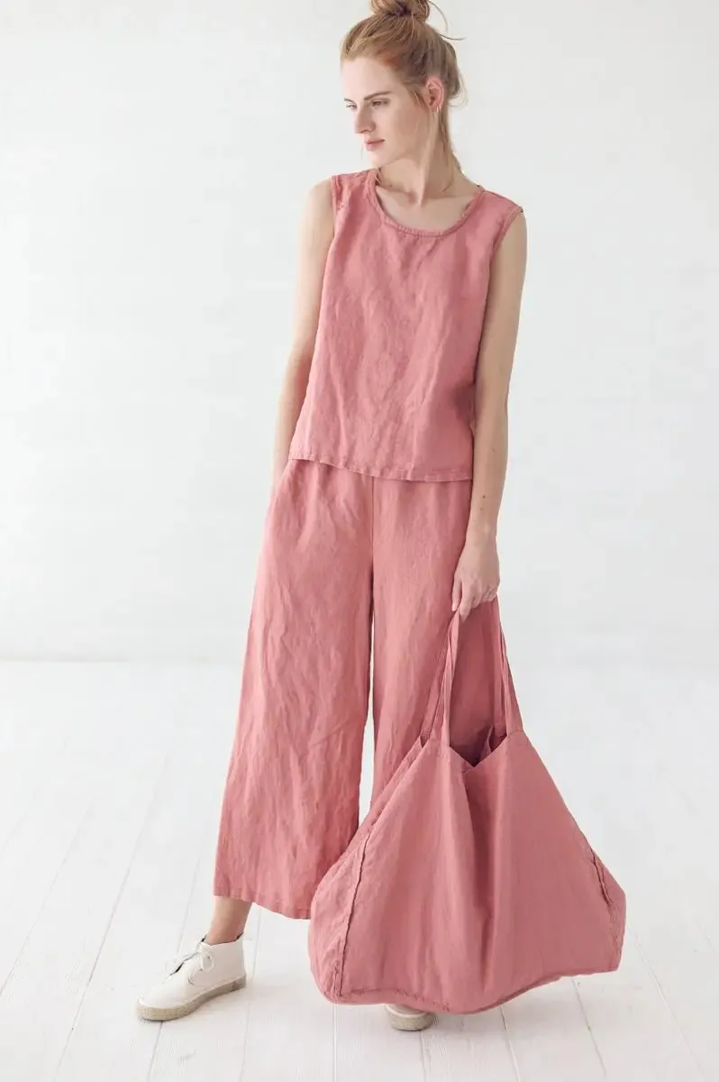 Pure Linen Shopping Bag