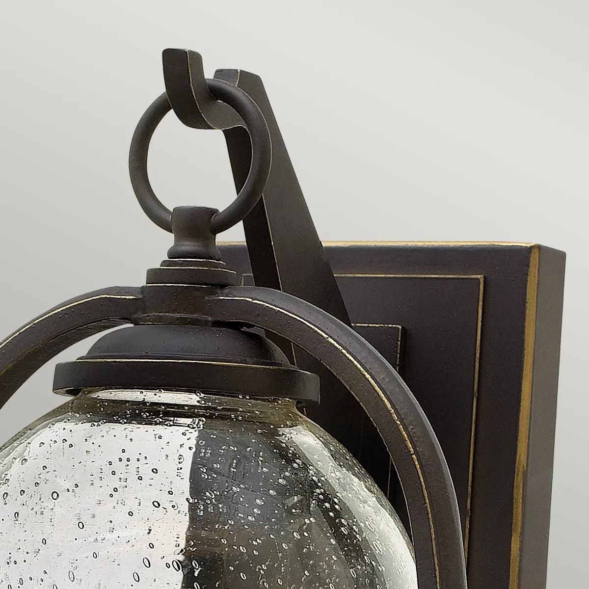 Quincy 1 Light Medium Wall Lantern | Oil Rubbed Bronze