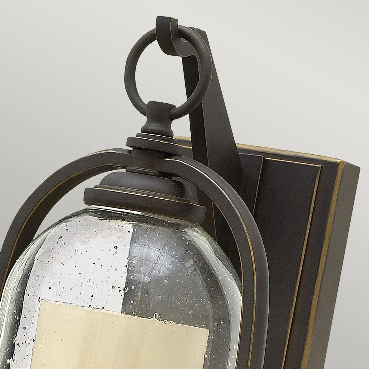 Quincy 1 Light Small Wall Lantern | Oil Rubbed Bronze