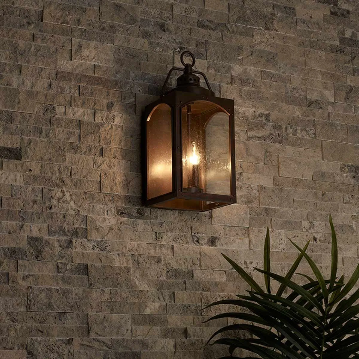 Randhurst 3 Light Large Wall Lantern | Copper Oxide