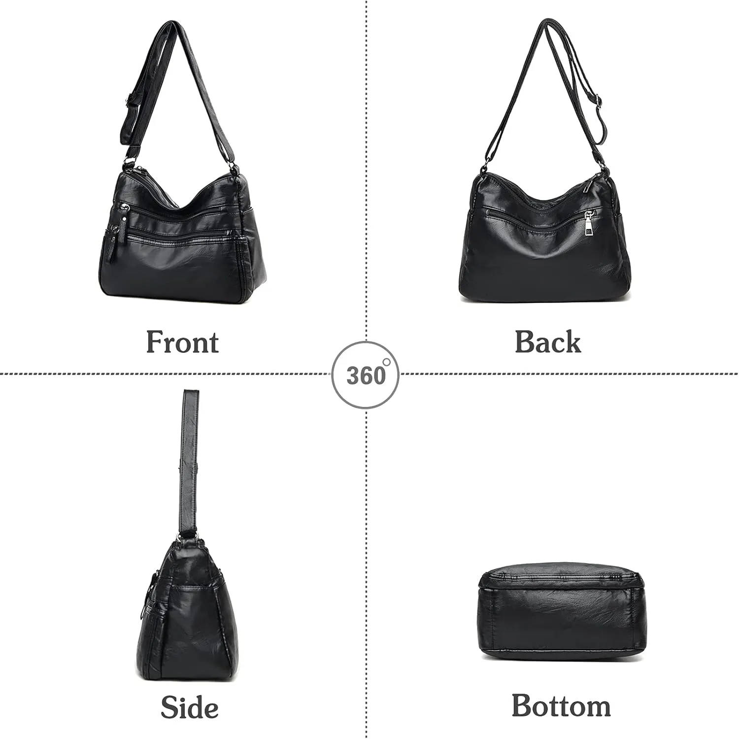 Regina | Anti-Theft Crossbody Organizer Bag