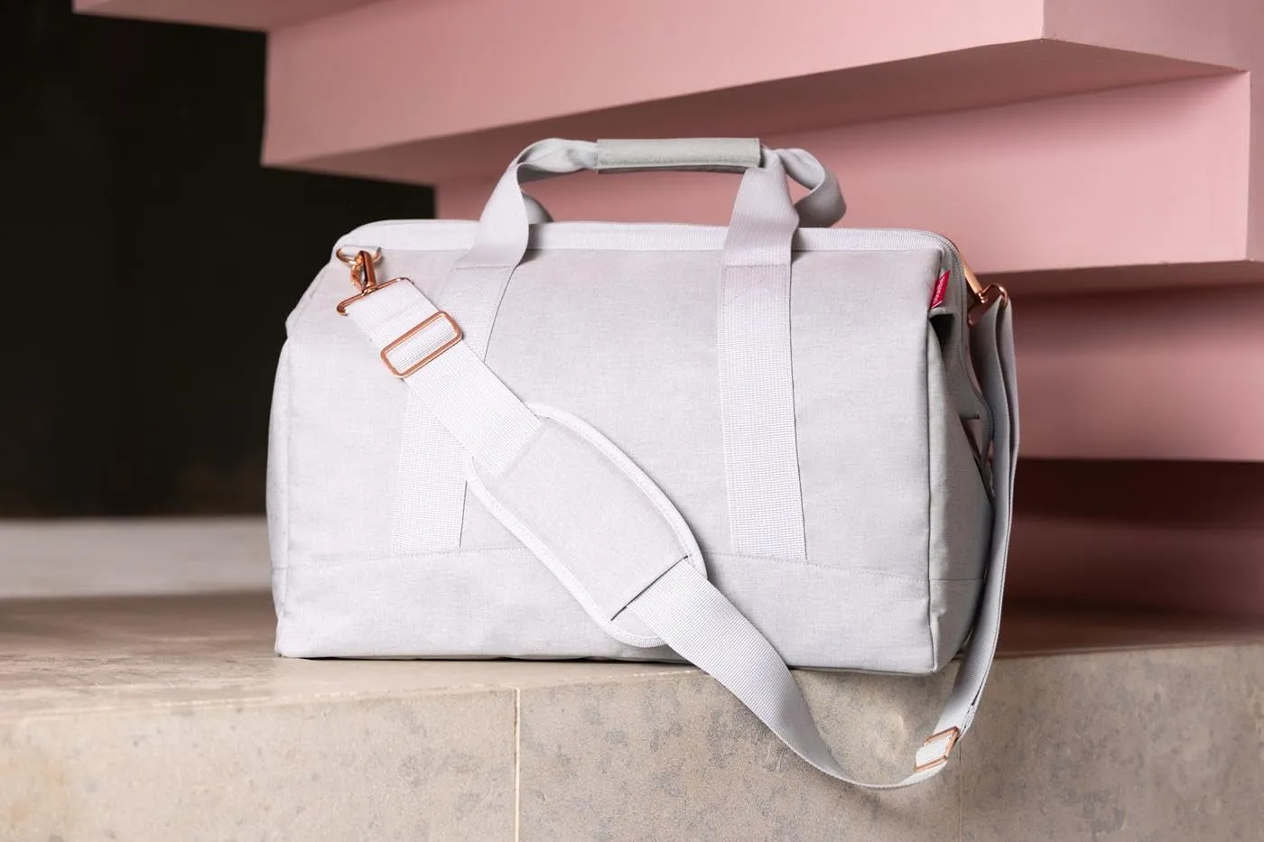 reisenthel allrounder L – Versatile doctor bag for travel, work and leisure - With practical trolley clip-on function