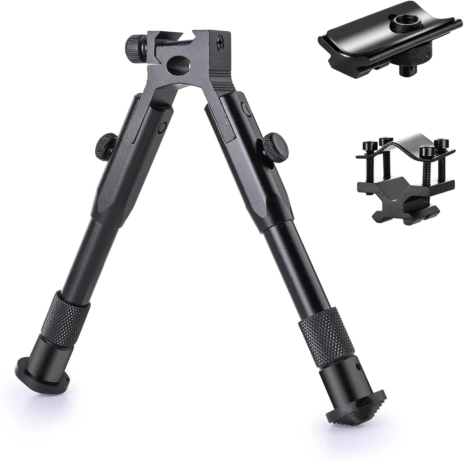 Rifle Bipod, Universal Foldable Lightweight Bipod for Hunting and Shooting