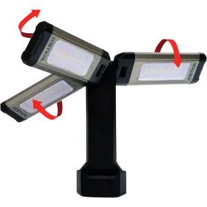 RISK RACING Shop Light - Work Area/Mobile - 2000 Lumens - Rechargeable 12680