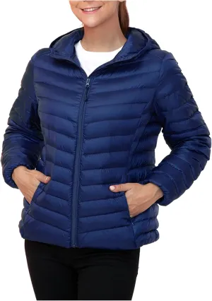 Rokka&Rolla Women's Lightweight Packable Down Puffer Jacket Coat