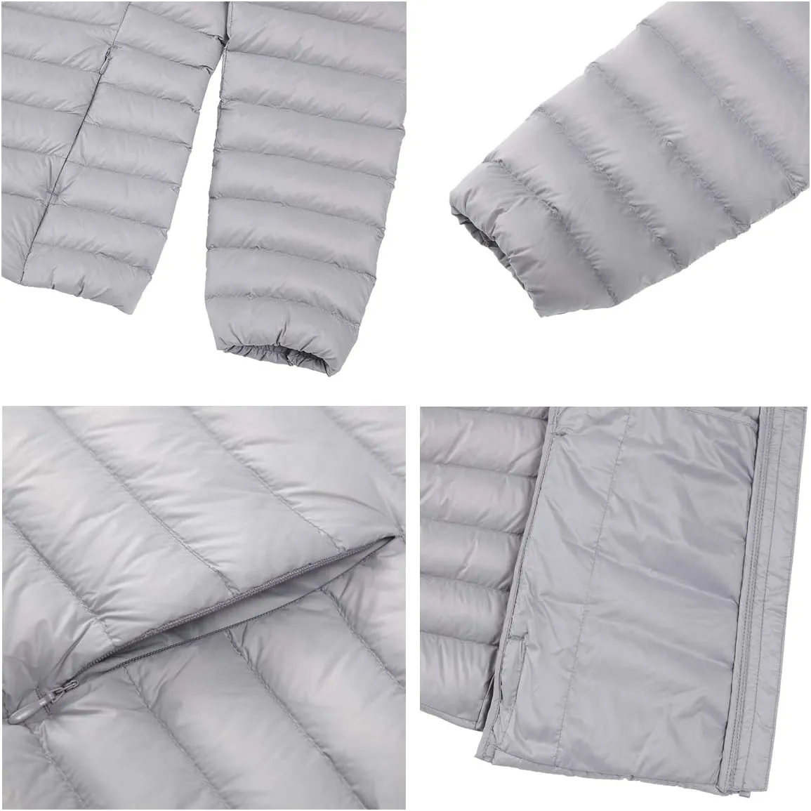 Rokka&Rolla Women's Lightweight Packable Down Puffer Jacket Coat