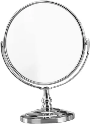 Rotating Tabletop Makeup Mirror High Definition Cosmetic Mirror Stand for Daily Use for Girlfriends and Daughters