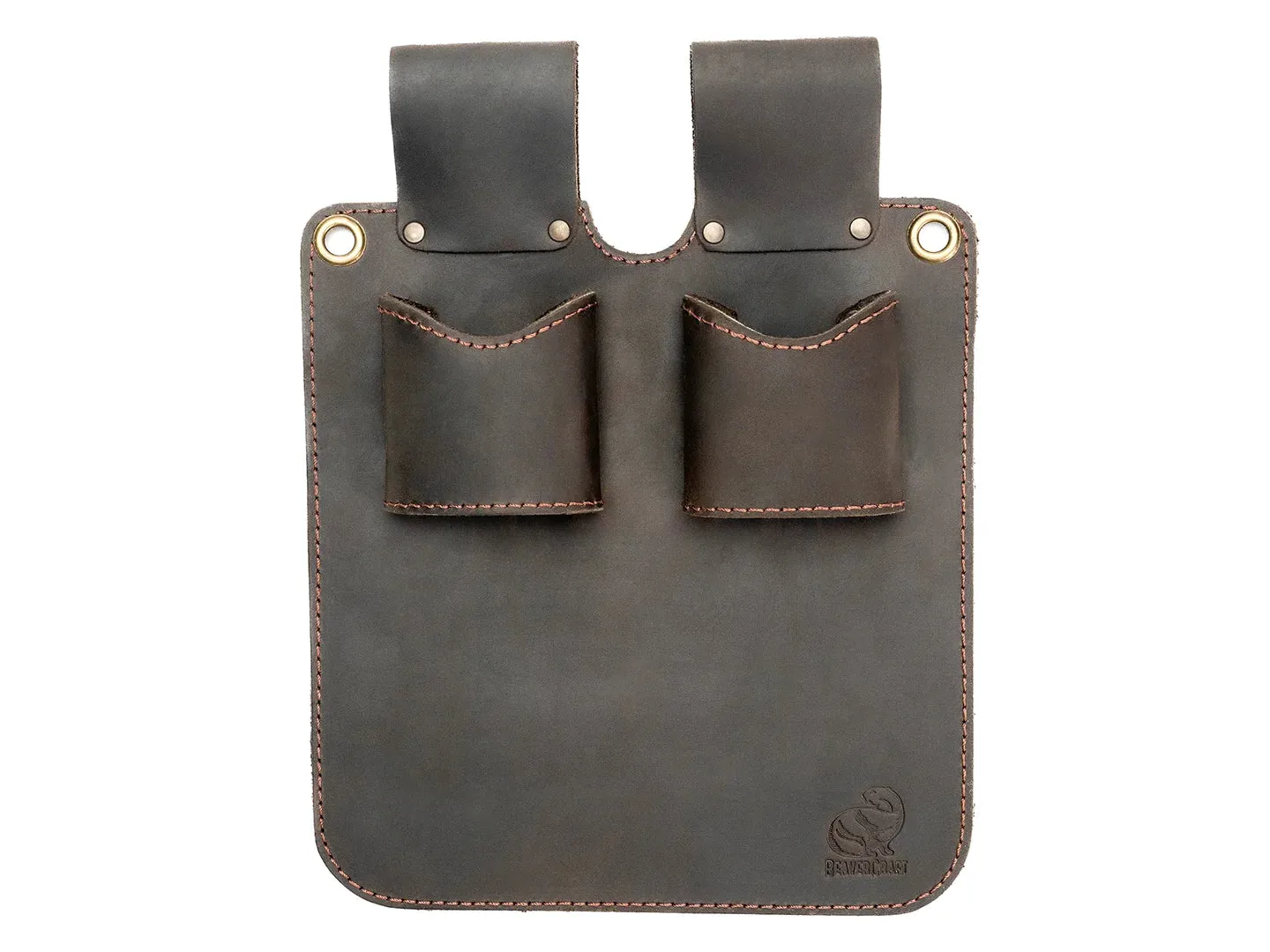 S-AX1/AX2 - 2-In-1 Leather Hatchet Adze Holder Holster With Belt Loops