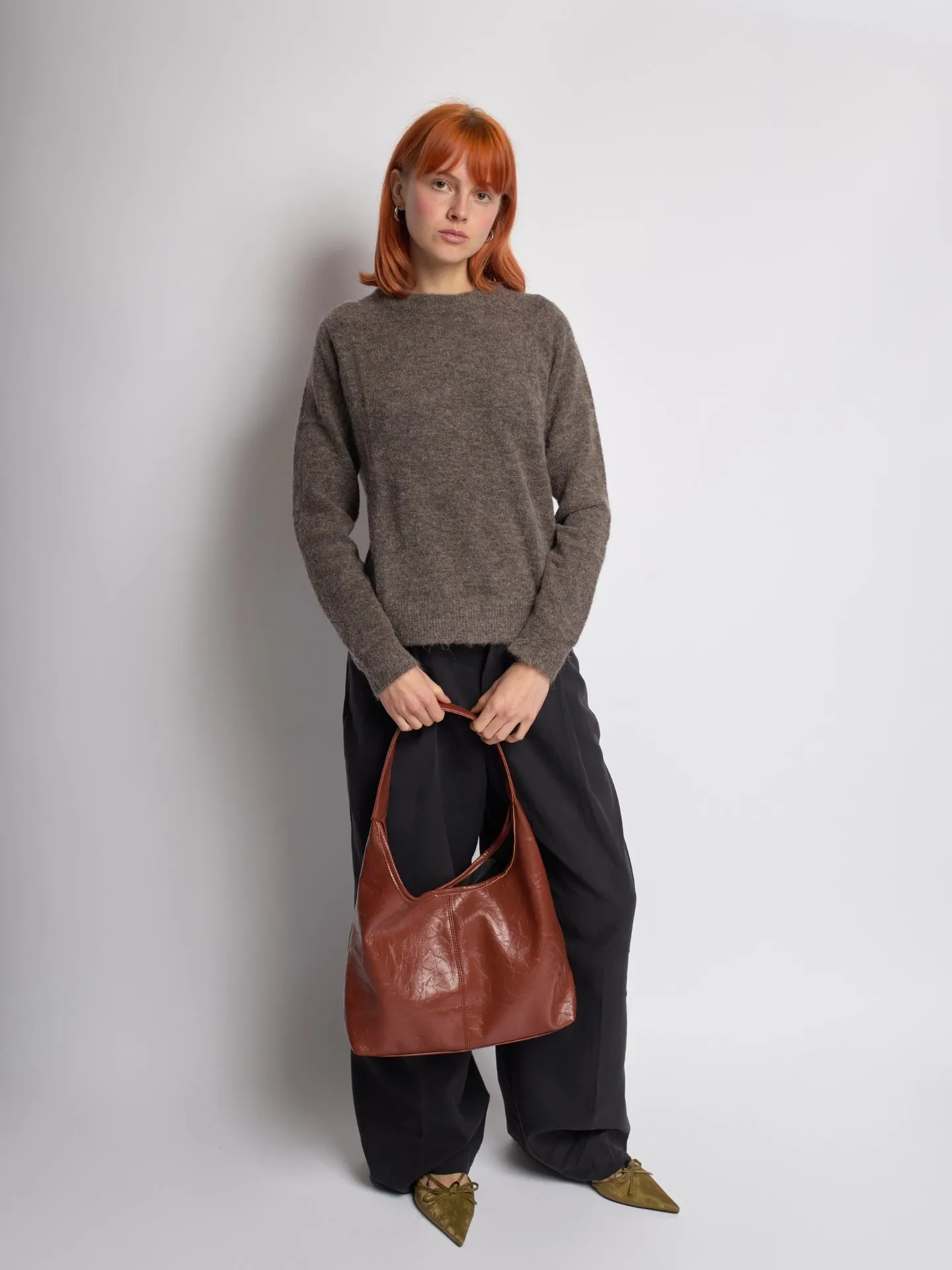 Sadie | Distressed Lightweight Tote