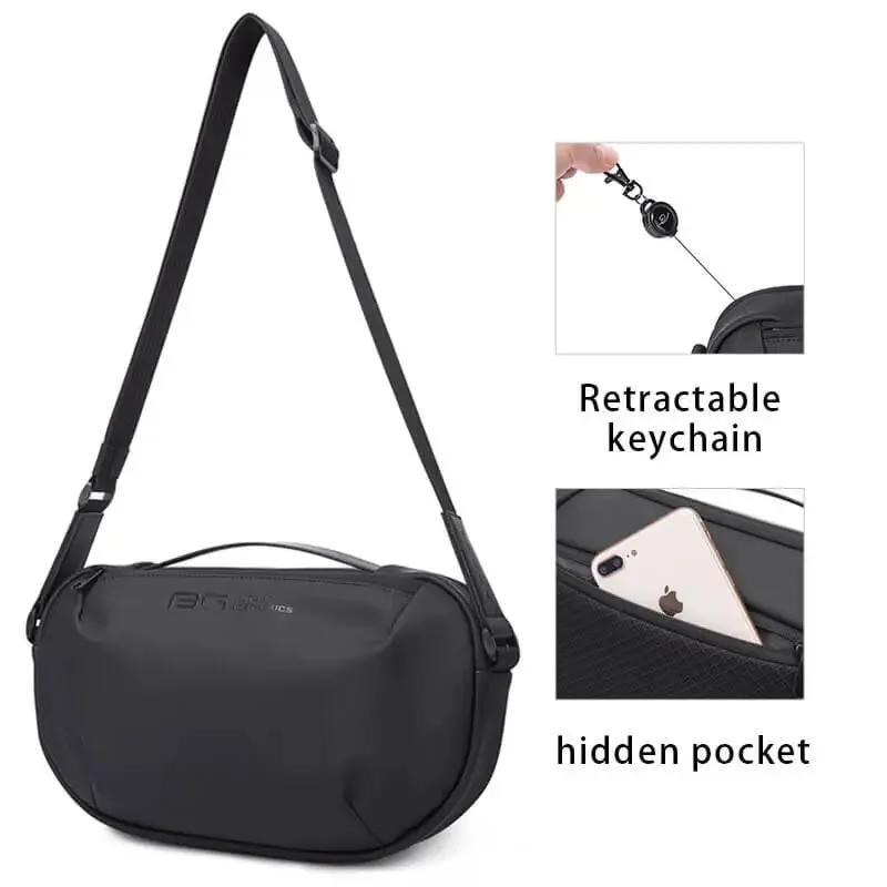 Safe and Intelligent | Anti-Theft Sling Bag with USB Charging Function
