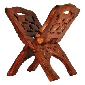 santarms Wooden holy Book Stand Reading (12 inches)