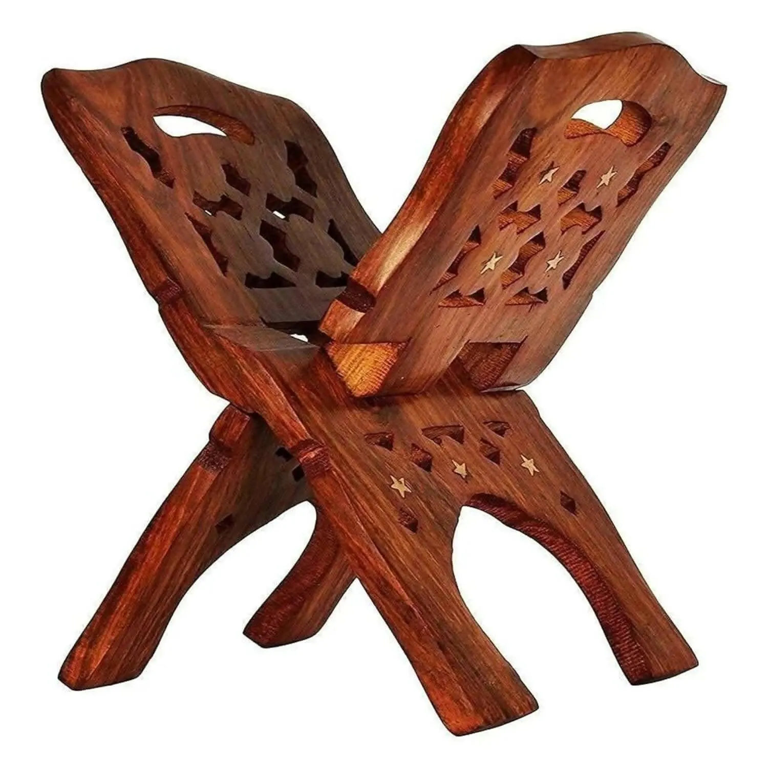 santarms Wooden holy Book Stand Reading (12 inches)