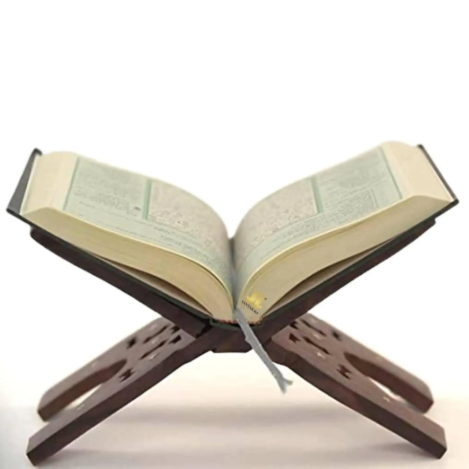 santarms Wooden holy Book Stand Reading (12 inches)