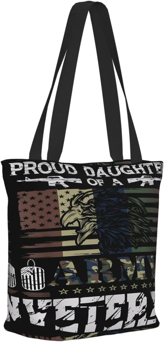 Saying You Are A Patriot Veterans Day Tote Bag for Women Lightweight Shopping Handbag Large Capacity Shoulder Bag