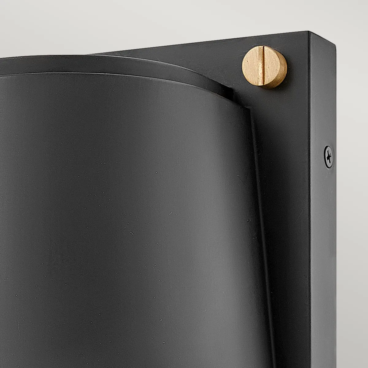 Scout 1lt Small Wall Light | Black