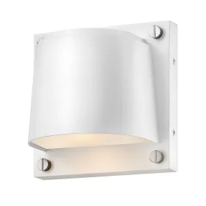 Scout 1lt Small Wall Light | Satin White
