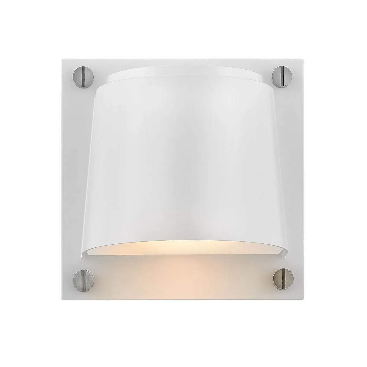Scout 1lt Small Wall Light | Satin White