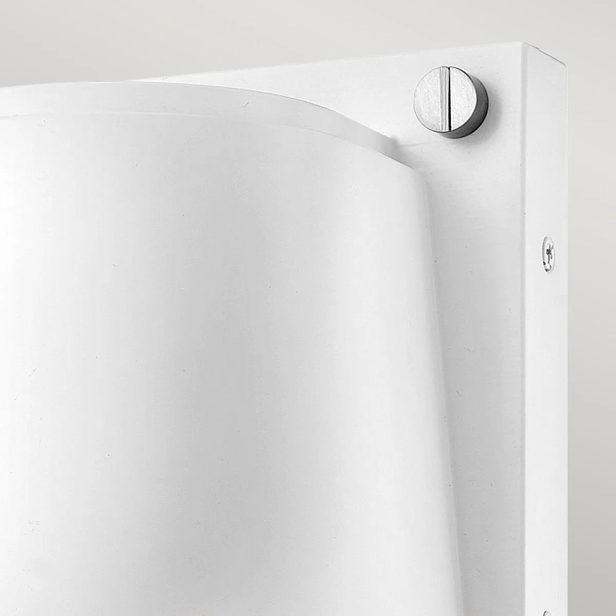 Scout 1lt Small Wall Light | Satin White