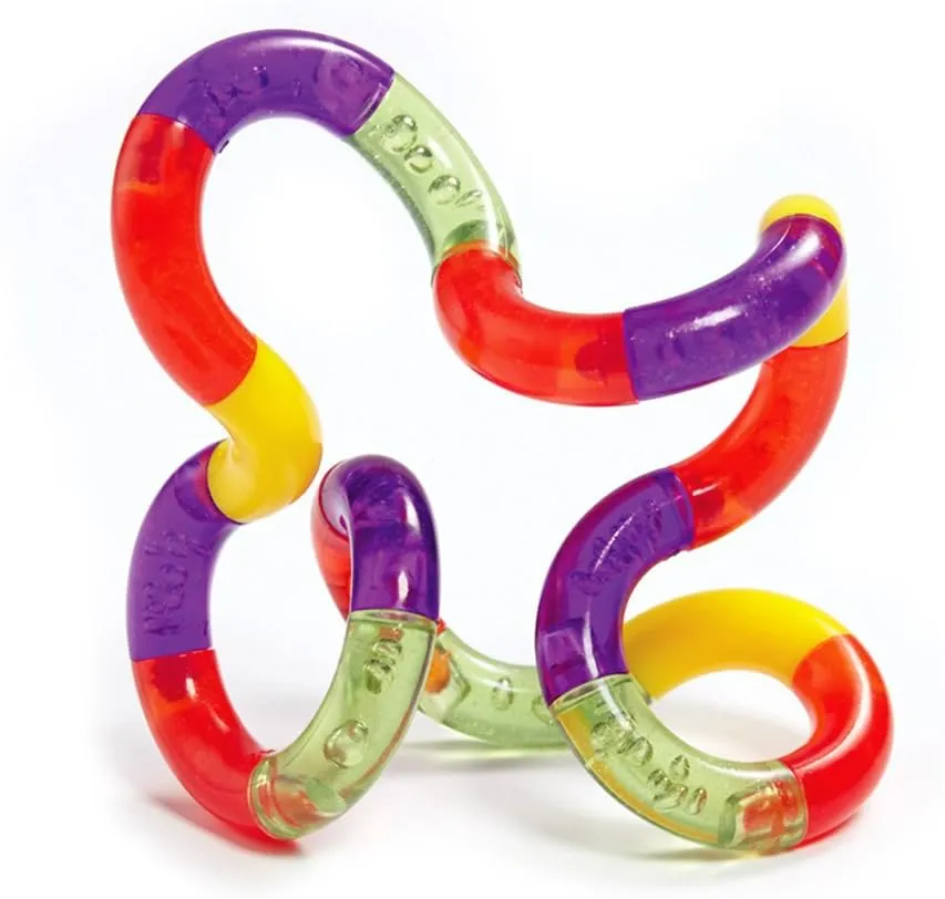 Selection of The Original TANGLE fidget toy.(Green/Yellow/Purple)