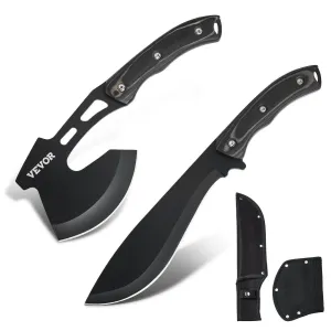 Sheath Camping and Knife Knife Set Axe Combo Savings-packed Hatchet Hunting Fixed Blade Limited-stock