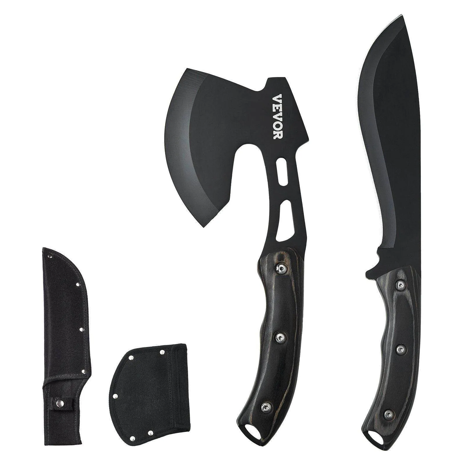 Sheath Camping and Knife Knife Set Axe Combo Savings-packed Hatchet Hunting Fixed Blade Limited-stock