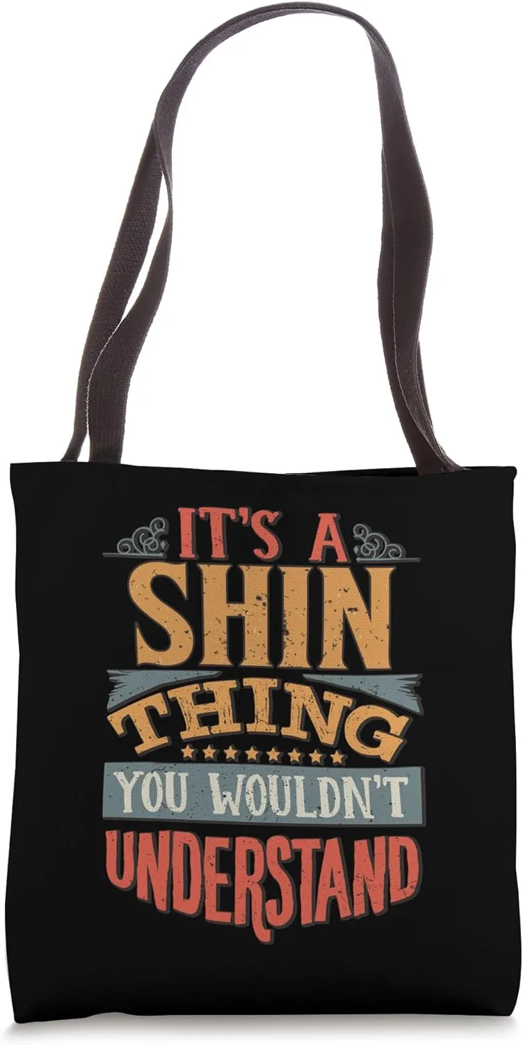 Shin Name Tote Bag