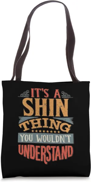 Shin Name Tote Bag