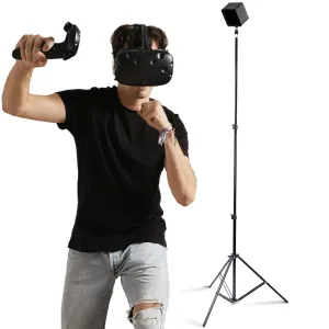 Skywin VR Tripod Stand, HTC Vive Base Station Compatible Sensor Stand and Base Station Mount for Vive Sensors or Oculus Rift Constellation (1 Stand)