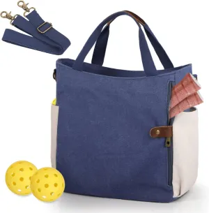 SMRITI Pickleball Bag with Adjustable Shoulder Strap- Stylish & Lightweight Pickleball Bag for Women, Large Capacity Perfect for Paddles, Balls & Accessories