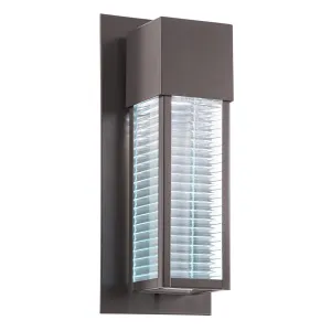 Sorel 1 Light Outdoor Wall Lantern | Architectural Bronze