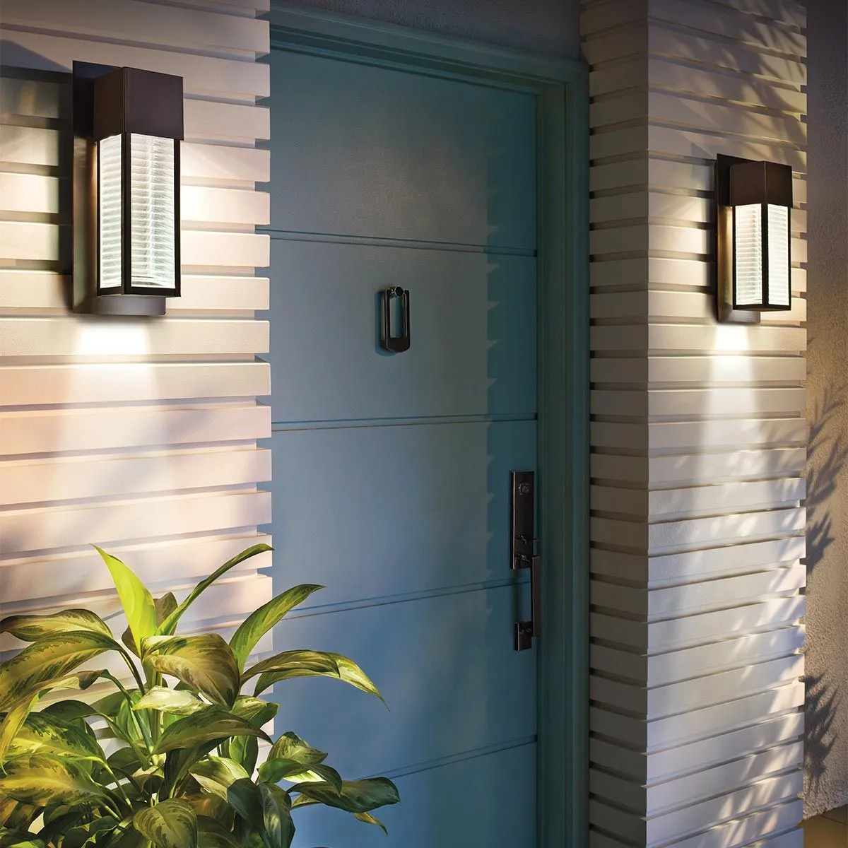 Sorel 1 Light Outdoor Wall Lantern | Architectural Bronze