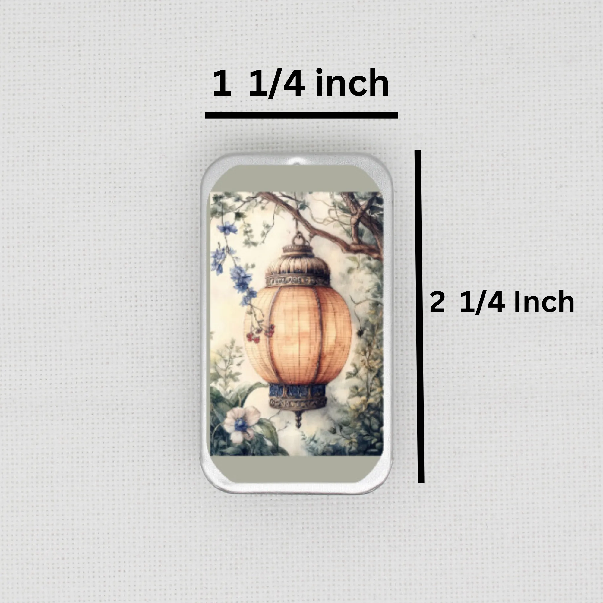 Spring Lantern Needle Tin