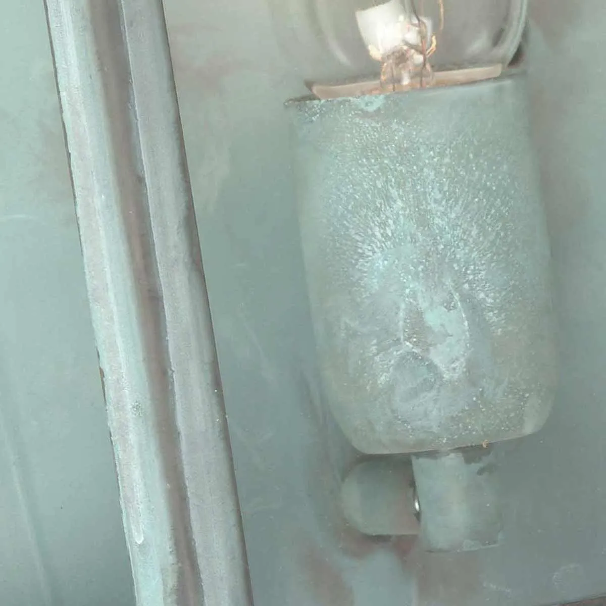 St Martins 1 Light Wall Lantern  | Verdigris