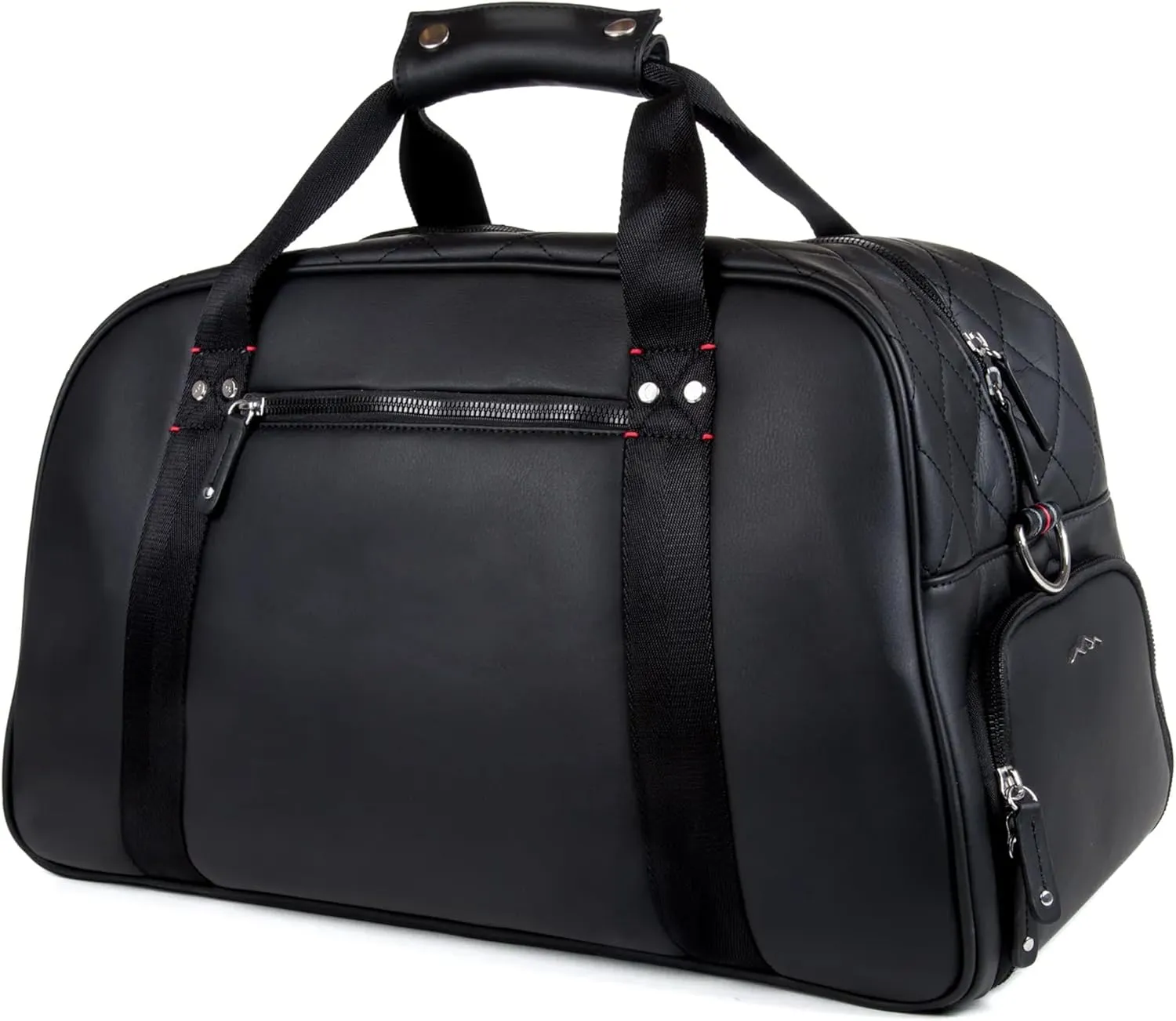 Sun Mountain Matchplay Duffel - Durable and Lightweight Duffel Bag with Ample Storage for the Modern Athlete - Features a Removable Shoulder Strap and a Dedicated Shoe Compartment - Black