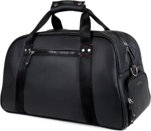 Sun Mountain Matchplay Duffel - Durable and Lightweight Duffel Bag with Ample Storage for the Modern Athlete - Features a Removable Shoulder Strap and a Dedicated Shoe Compartment - Black