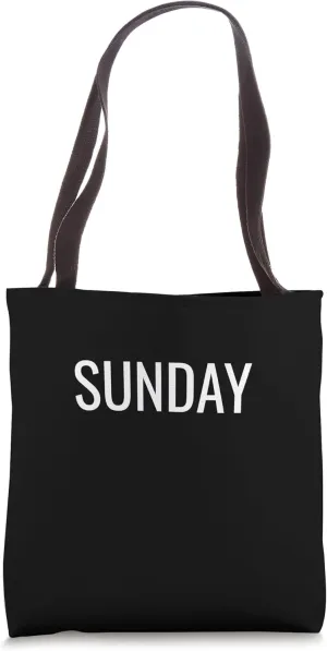 Sunday Tote Bag